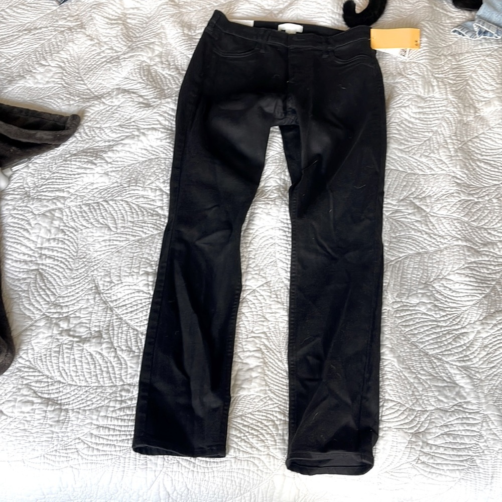 h&m black skinny jeans